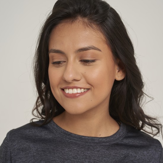 Camiseta dama SW AW negro jaspeado Camiseta dama SW AW negro jaspeado