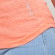 Camiseta dama SW AW coral jaspeado Camiseta dama SW AW coral jaspeado
