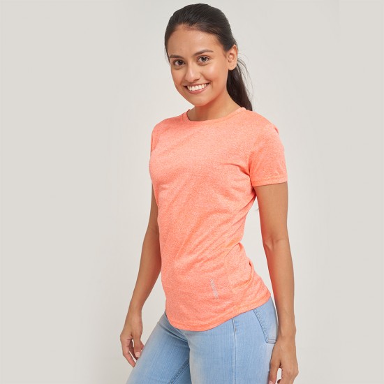 Camiseta dama SW AW coral jaspeado Camiseta dama SW AW coral jaspeado