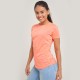 Camiseta dama SW AW coral jaspeado Camiseta dama SW AW coral jaspeado
