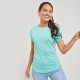 Camiseta dama SW AW verde jaspeado Camiseta dama SW AW verde jaspeado
