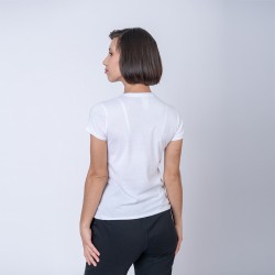 Camiseta Dama Regular Fit Blanca