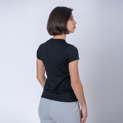 Camiseta Dama Regular Fit Negra
