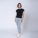 Camiseta Dama Regular Fit Negra