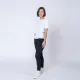 Camiseta dama rib blanco