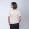 Camiseta dama rib beige