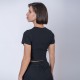 Camiseta Top Dama Verano Negro