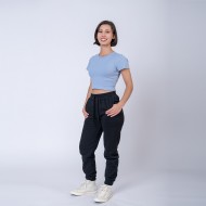 Camiseta Top Dama Verano Celeste