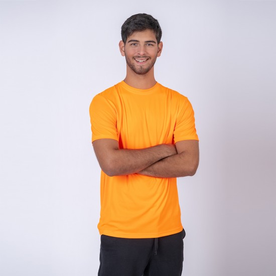 Camiseta Drycool Naranja Fluo