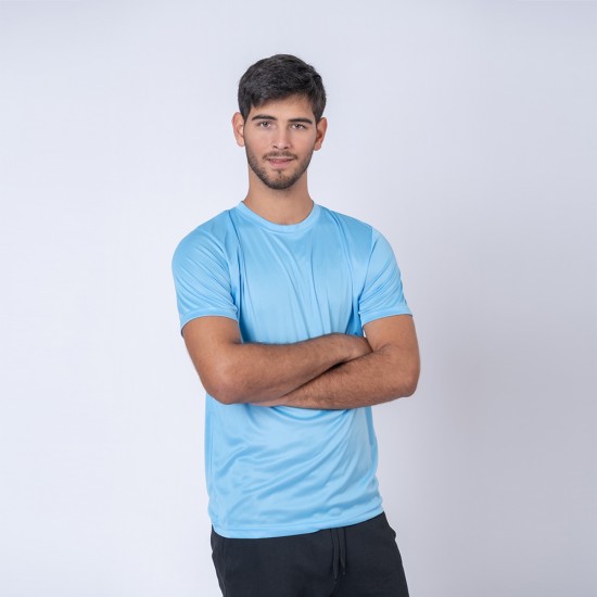 Camiseta Drycool Celeste