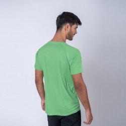 Camiseta 100% Dry Texturada Verde Benetton