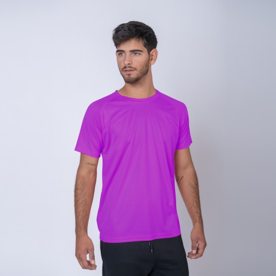 Camiseta 100% Dry Texturada Violeta