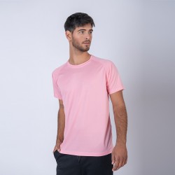 Camiseta 100% Dry Texturada Rosado