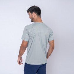 Camiseta 100% Dry Texturada Gris