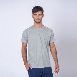 Camiseta 100% Dry Texturada Gris