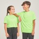 Camiseta Dry Niño Verde Fluo