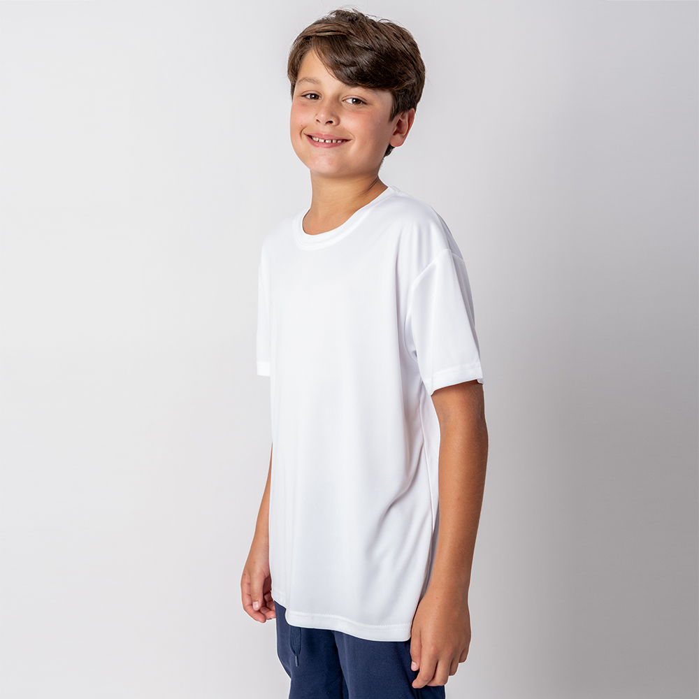 Camiseta Dry Niño Blanco