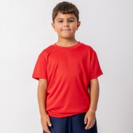 Camiseta Dry Niño Rojo
