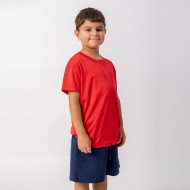 Camiseta Dry Niño Rojo
