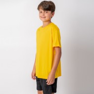 Camiseta Dry Niño Amarilla
