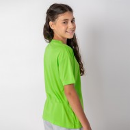 Camiseta Dry Niño Verde Fluo