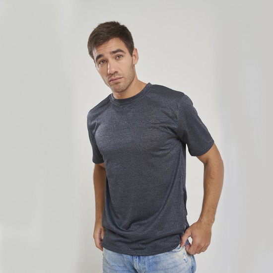 Camiseta SW AW negro jaspeado