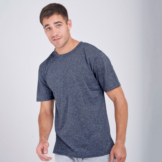 Camiseta SW AW azul jaspeado Camiseta SW AW azul jaspeado