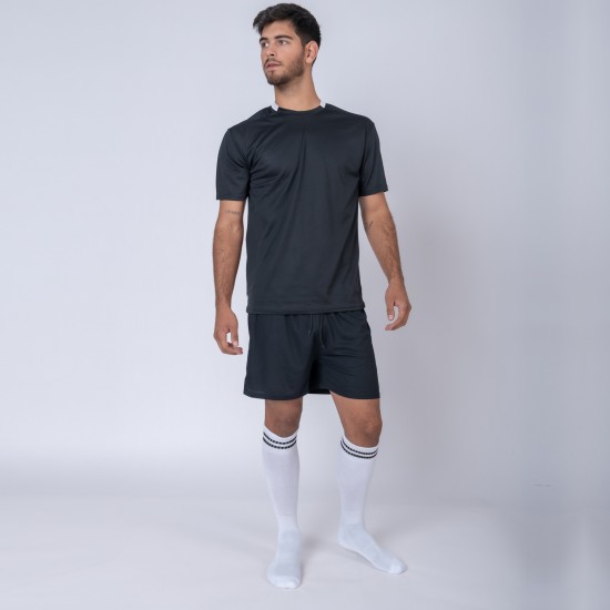 Camiseta de Futbol PRO negro/blanco