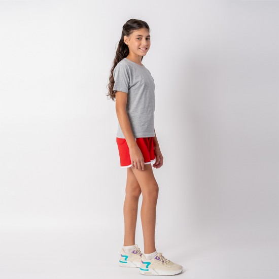 Camiseta Niño Gris Melange