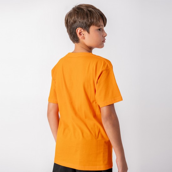 Camiseta Niño Naranja