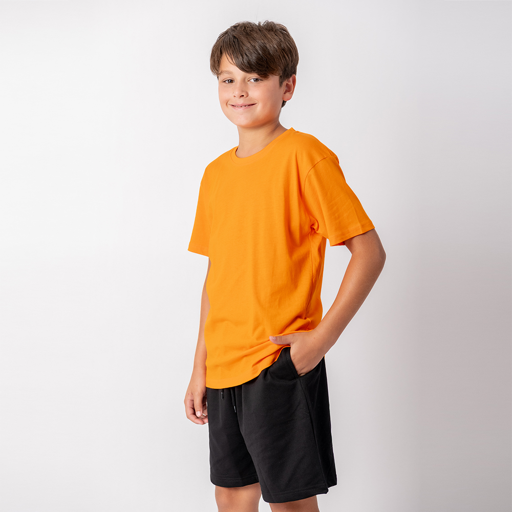Camiseta Niño Naranja