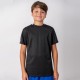 Camiseta de Futbol PRO Niño negro/blanco