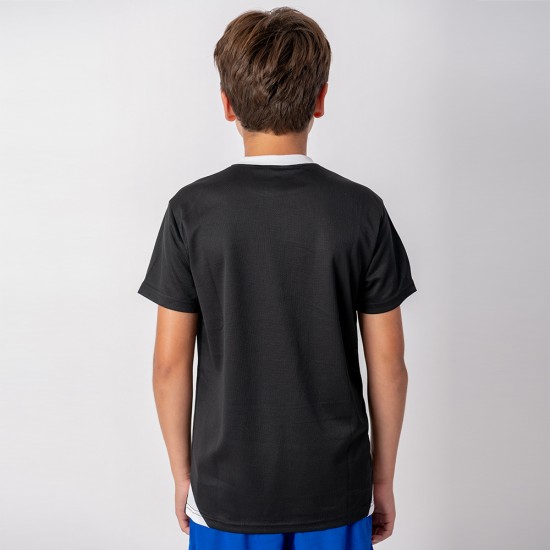 Camiseta de Futbol PRO Niño negro/blanco
