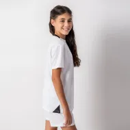 Camiseta de Futbol PRO Niño blanco/negro