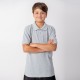 Remera Polo niño Mix Gris melange