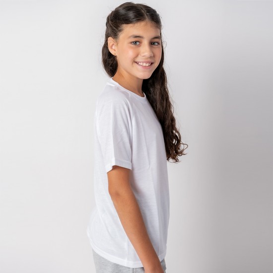 Camiseta Niño Subliprint blanca