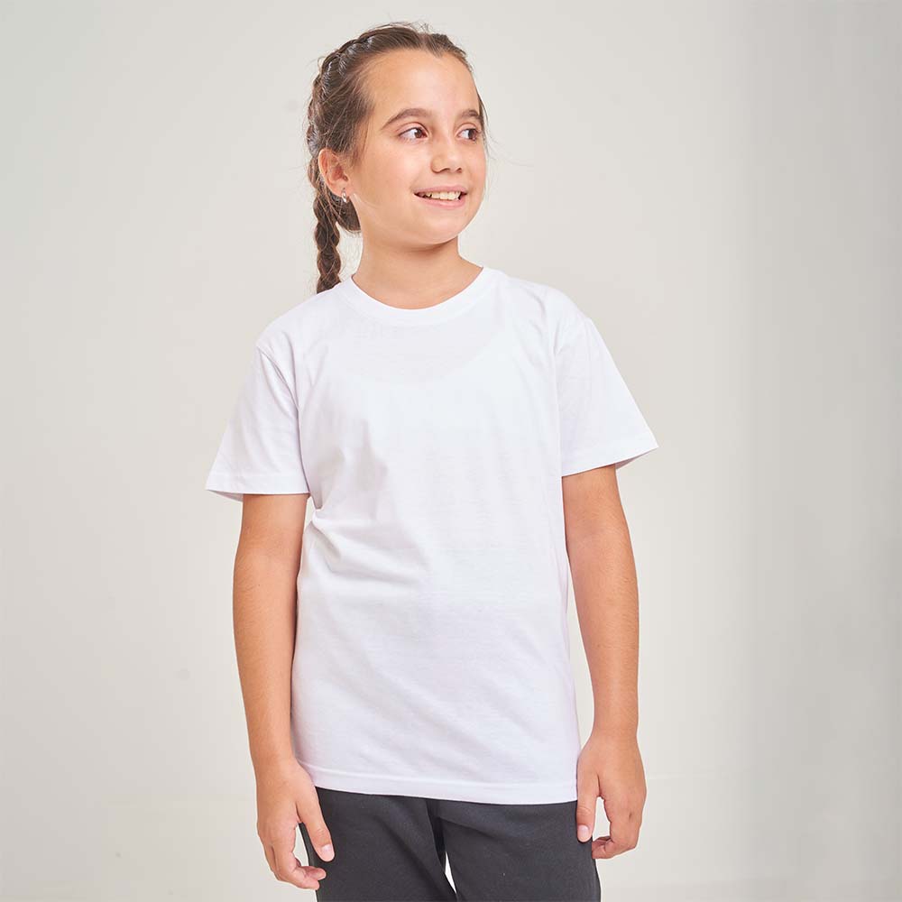 camisa de niño blanca