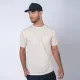 Camiseta pocket beige