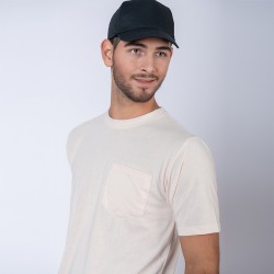 Camiseta pocket beige