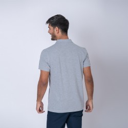Remera Polo Gris