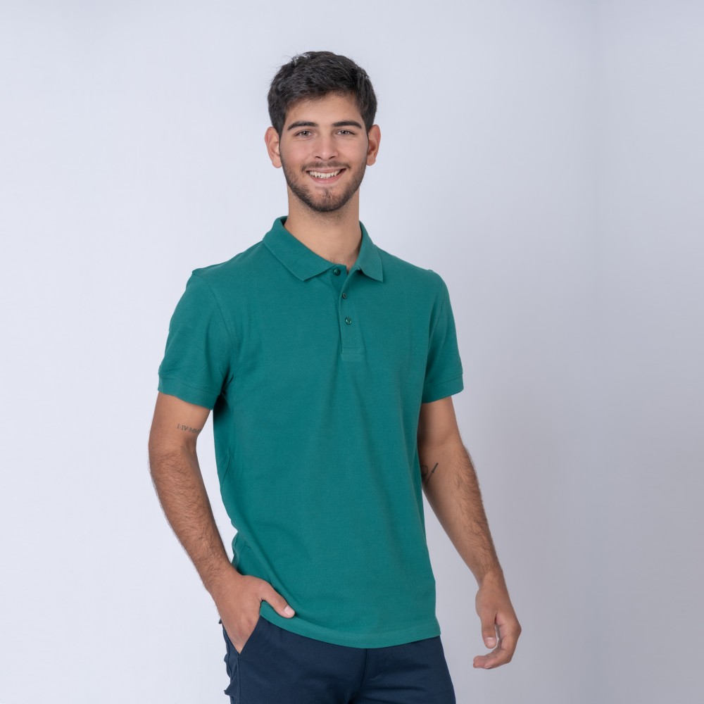 Remera Polo Verde