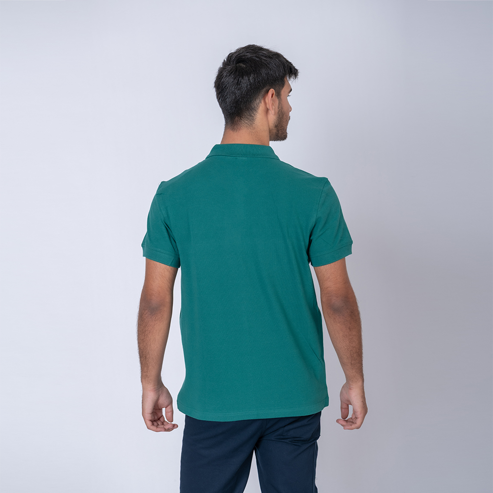 Remera Polo Verde