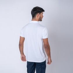Remera Polo Dry Blanca
