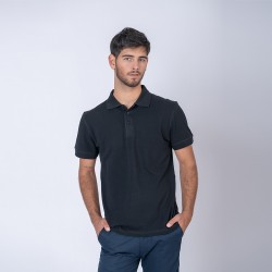 Remera Polo Dry Negra