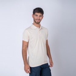 Remera Polo Dry Beige