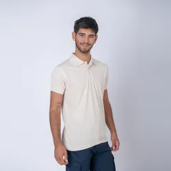 Remera Polo Dry Beige