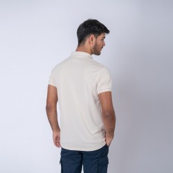Remera Polo Dry Beige