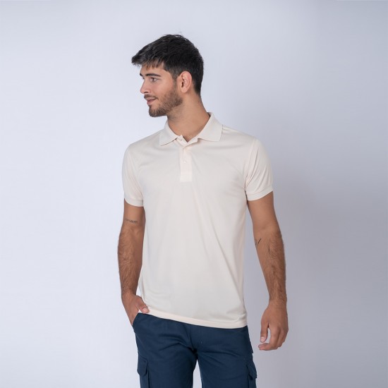 Remera Polo Dry Beige