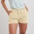 Short dama French Terry Beige