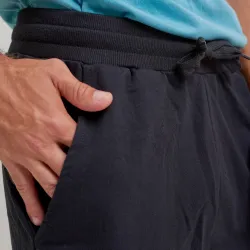 Short adulto French Terry Negro